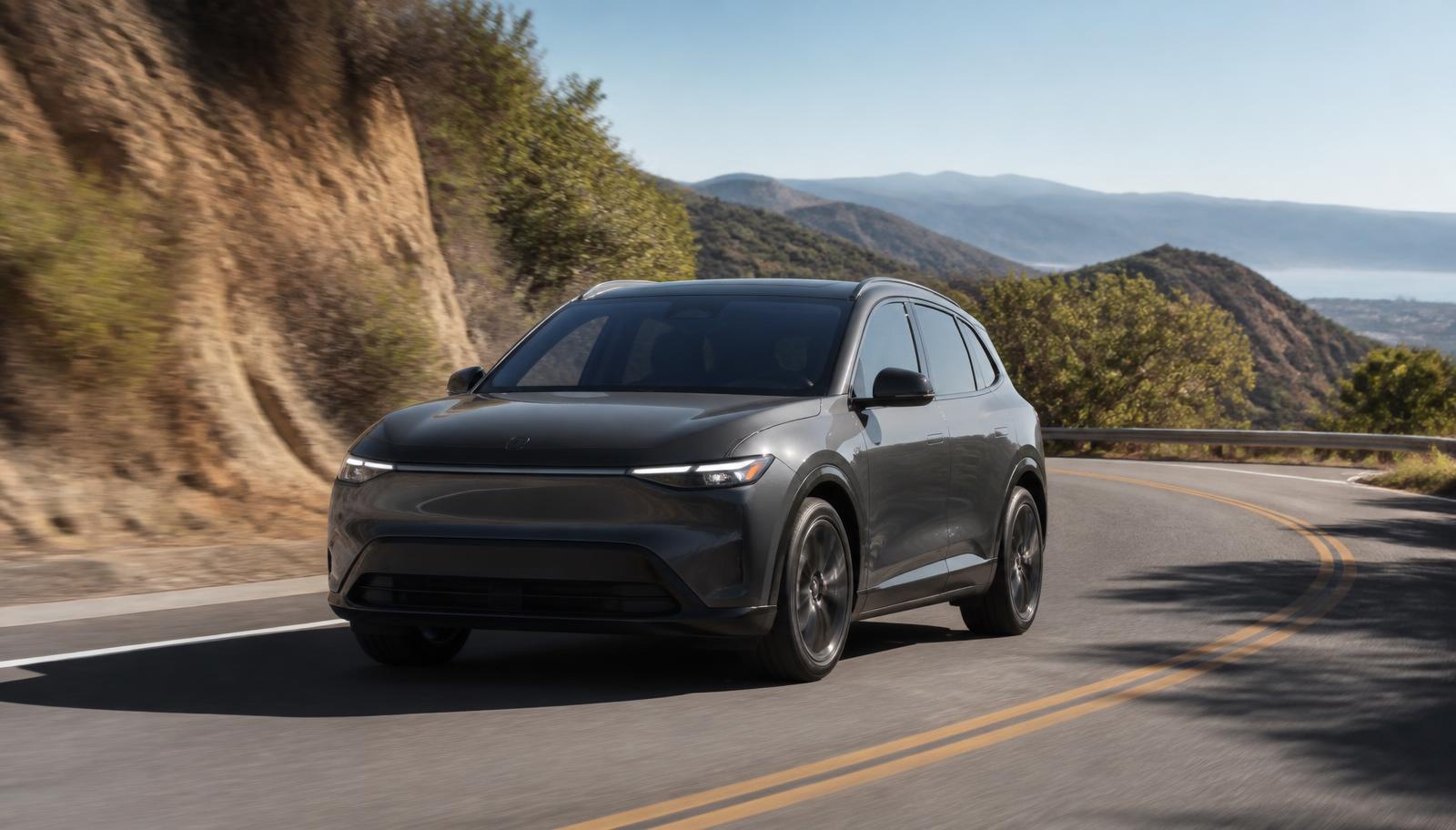 Tesla Model X tire and wheel service at Ron's Tire & Wheel in Los Angeles